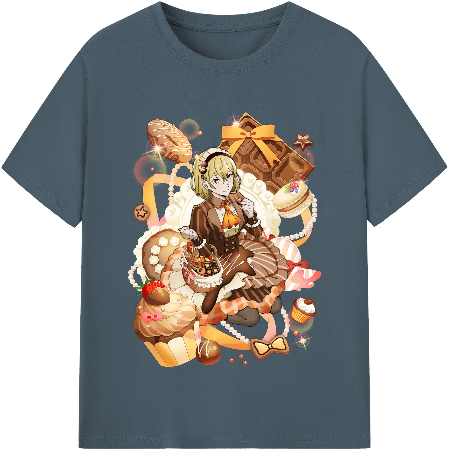 （画像用） 文豪ストレイドッグス Bungo Stray Dogs 綿100％半袖Tシャツ（フロントプリント）